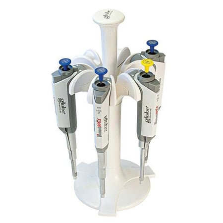 Globe Scientific Pipette Rack and Pipette Carousel